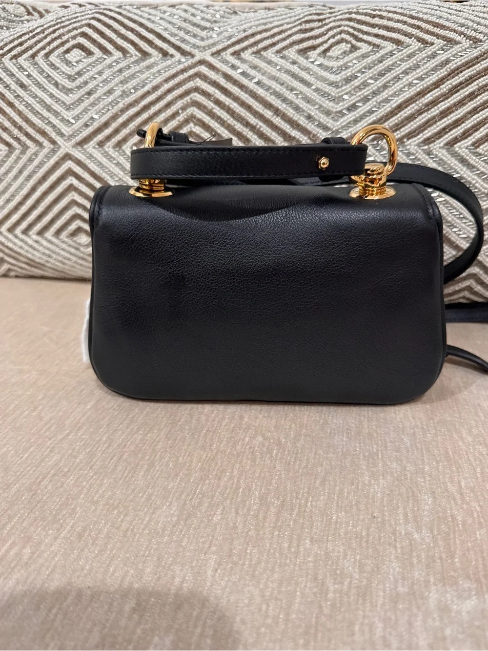 Gucci Blondie GG Mini Bag Web Stripe Strap